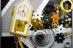Clock pieces artwork